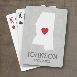 Jeu De Cartes Nom du Mississippi