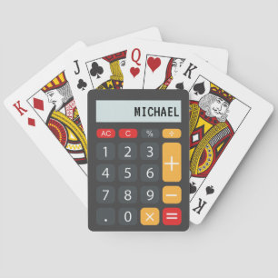 Jeu De Cartes Nom personnalisé du calculateur