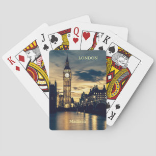 Jeu De Cartes Nom personnalisé Londres