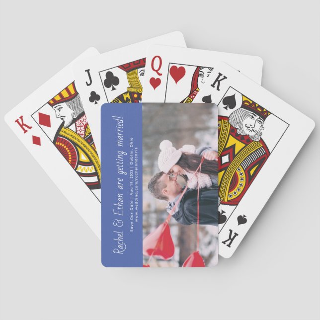 Jeu De Cartes Noms Spirituels Amusants Fiançailles unique Jouer  (dos)