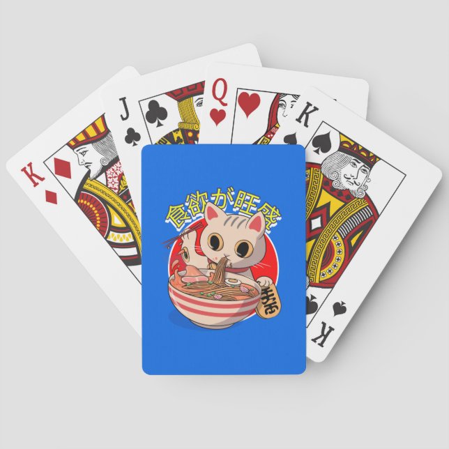 Jeu De Cartes Noodles Chat ! ! ! (dos)