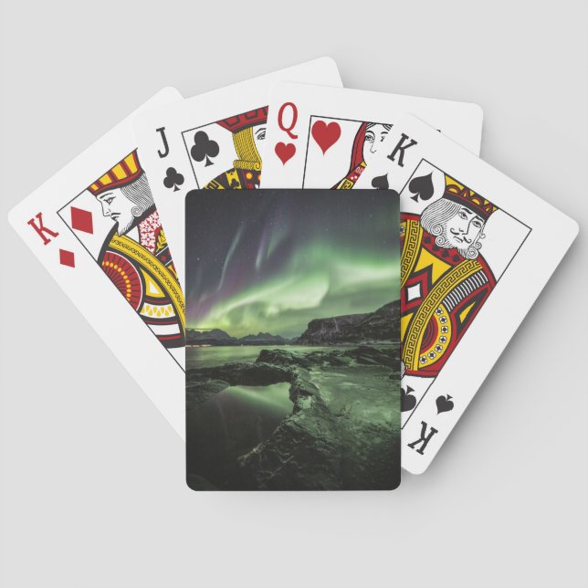 Jeu De Cartes Northern Lights Norvège (dos)