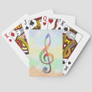 Jeu De Cartes Notenschlüssel