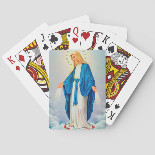 Jeu De Cartes Notre Dame de l'Immaculée Conception (dos)