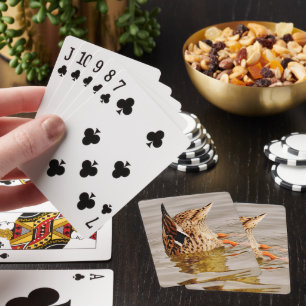 Jeu De Cartes Nourriture de canard de Majard sous l'eau