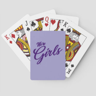 Jeu De Cartes Nous sommes Girls USA ©