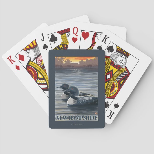 Jeu De Cartes Nouveau dingue de HampshireCommon (dos)