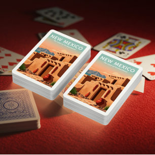 Jeu De Cartes Nouveau-Mexique vintage