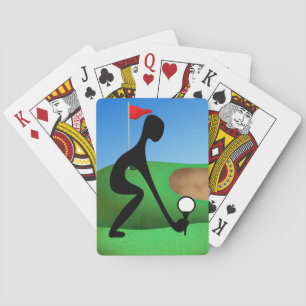 Jeu De Cartes Novelty Alien Golf Classic Playing Cards