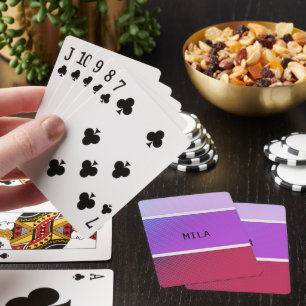 Jeu De Cartes Nuances de violet
