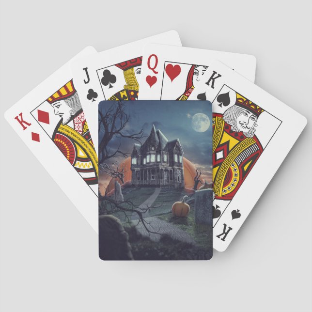 Jeu De Cartes Nuit d'horreur d'Halloween (dos)