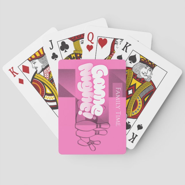 Jeu De Cartes Nuit du jeu (dos)