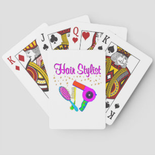 JEU DE CARTES NUMÉRO UN ÉDITEUR DE CHEVEUX ET BEAUTICIEN