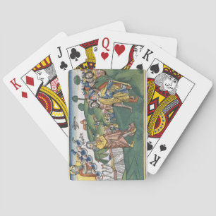 Jeu De Cartes Numéros 1 1-20 Se préparer pour le voyage à partir