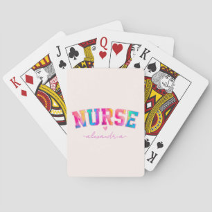 Jeu De Cartes "Nurse" en Elegant Rainbow Colors   Vibrant &