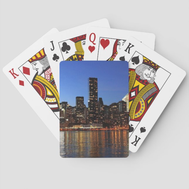 Jeu De Cartes NYC New York City Manhattan Nuit (dos)