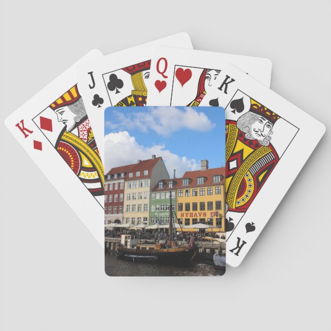 Jeu De Cartes Nyhavn Copenhagen Danemark (dos)