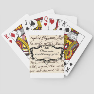Jeu De Cartes Obstinate, headstrong girl!