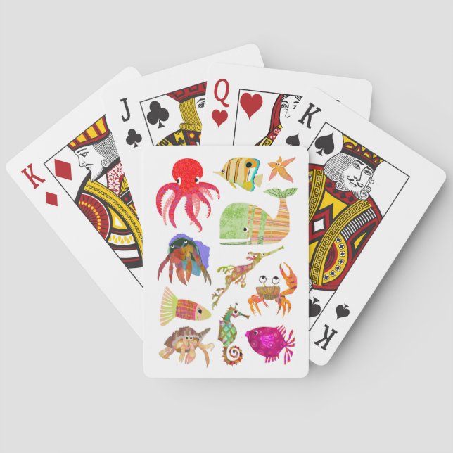 Jeu De Cartes Ocean Friends Jouer aux cartes (dos)