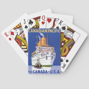 JEU DE CARTES OCEAN LINER EMPRESS DE BRITANNIE