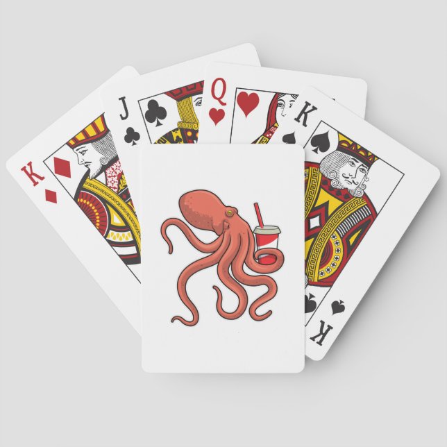 Jeu De Cartes Octopus (dos)