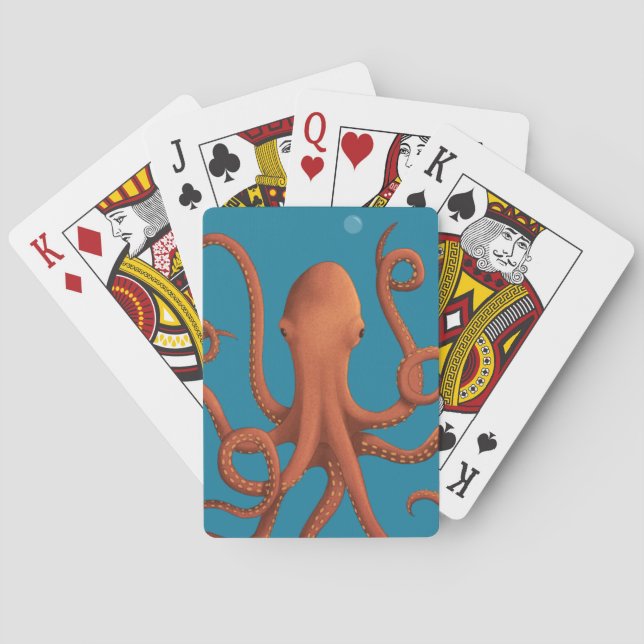 Jeu De Cartes Octopus Jouer des cartes (dos)
