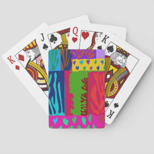 Jeu De Cartes Ode au Collage de Matisse