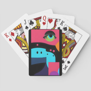 Jeu De Cartes Œil Accepte l'Acceptation Radicale