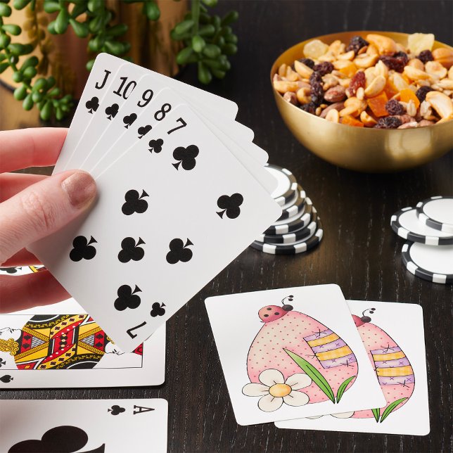 Jeu De Cartes OEuf de Pâques Lady Bug (Créateur téléchargé)
