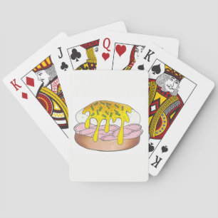 Jeu De Cartes Oeufs Benedict Petit Déjeuner Diner Nourriture Foi
