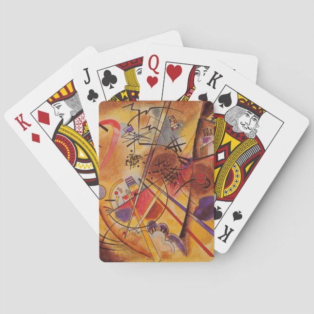 Jeu De Cartes OEuvre Abstraite de Kandinsky (dos)