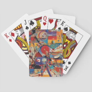 Jeu De Cartes Oeuvre Abstraite moderne
