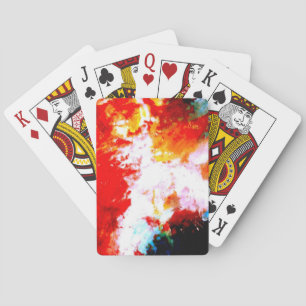 Jeu De Cartes Oeuvre artistique créative Abstraite