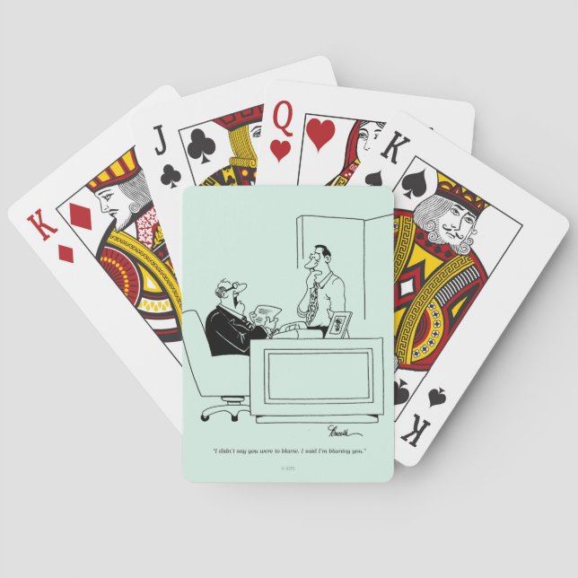 Jeu De Cartes Office Blame (dos)