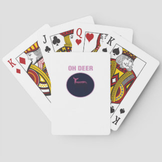 Jeu De Cartes Oh Deer Modern Aesthetic 
