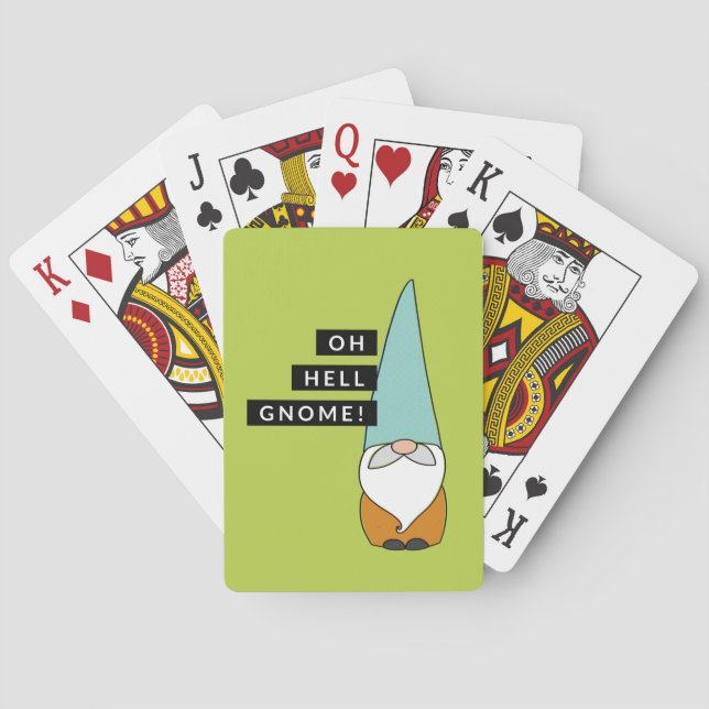 Jeu De Cartes Oh Hell Gnome (dos)