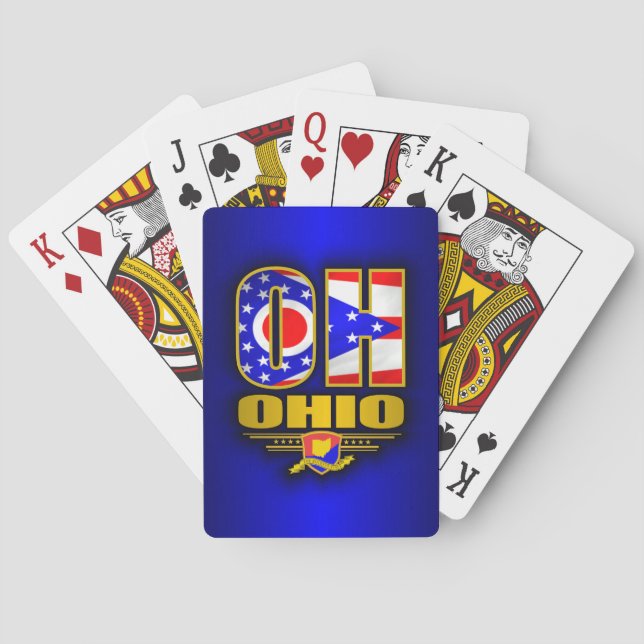 Jeu De Cartes Ohio (OH) (dos)