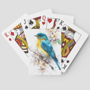 Jeu De Cartes Oiseau chanteur printanier