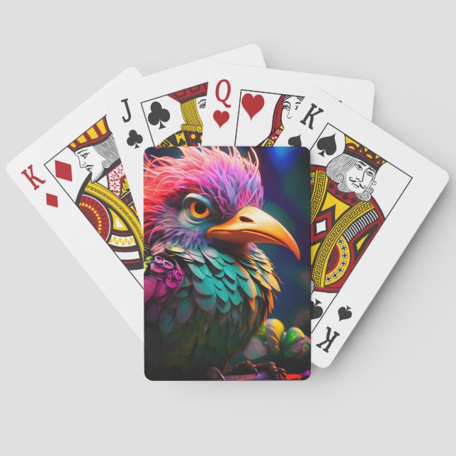 Jeu De Cartes Oiseau mignon (dos)