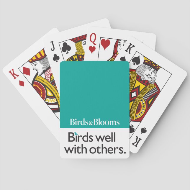 Jeu De Cartes Oiseaux bien avec d'autres (dos)