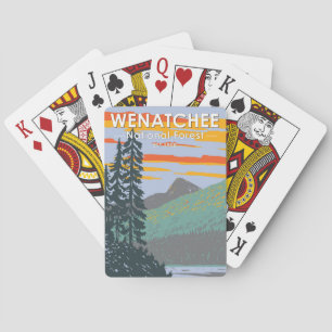 Jeu De Cartes Okanogan Wenatchee National Forest Washington