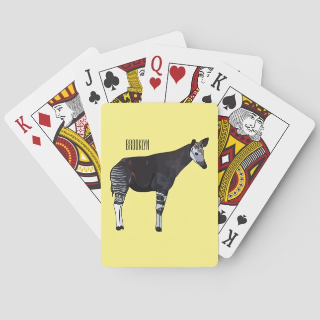 Jeu De Cartes Okapi (dos)
