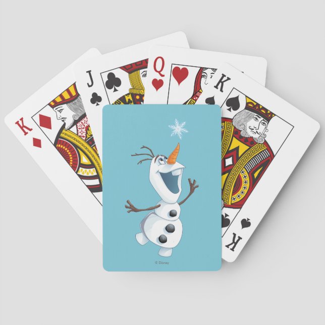 Jeu De Cartes Olaf | Blizzard Buddy Jouer des cartes (dos)