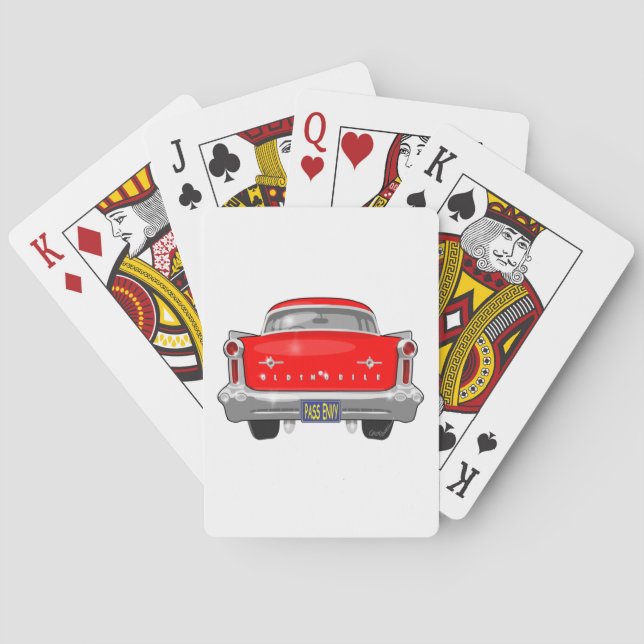 Jeu De Cartes Oldsmobile 88 1958 (dos)