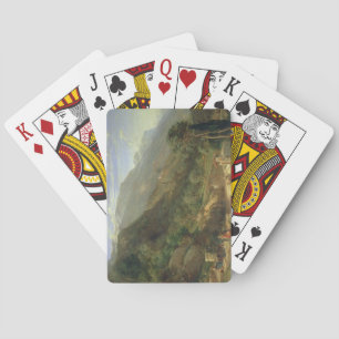 Jeu De Cartes Olive Groves à Varenna, Lac de Côme, Italie, 1861