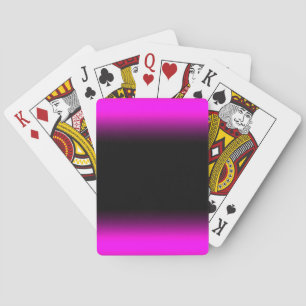 Jeu De Cartes Ombre pourpre et noir rosâtre lumineux