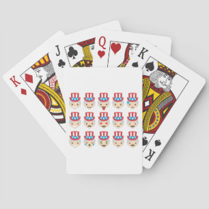 Jeu De Cartes oncle sam emoji