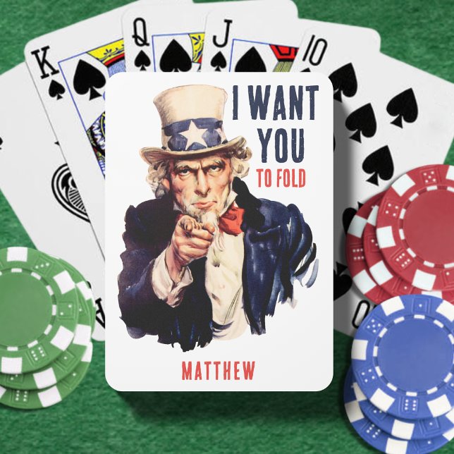 Jeu De Cartes Oncle Sam Je veux que tu trouves drôle (Créateur téléchargé)