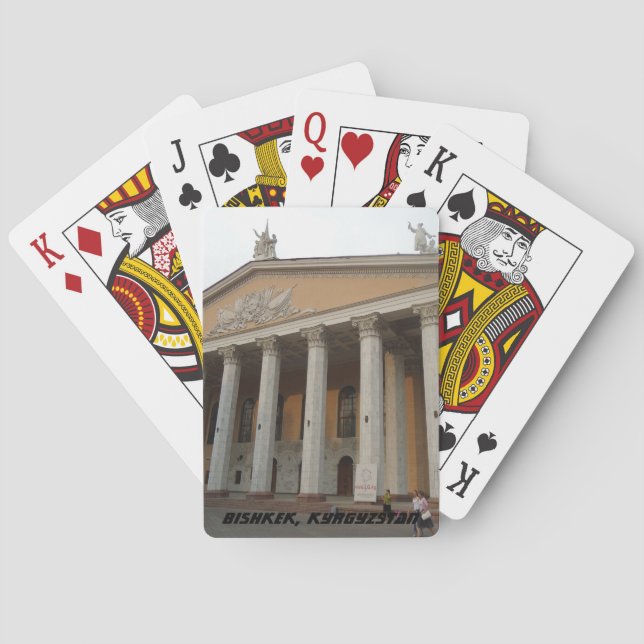 Jeu De Cartes Opéra de Bishkek Frunze (dos)