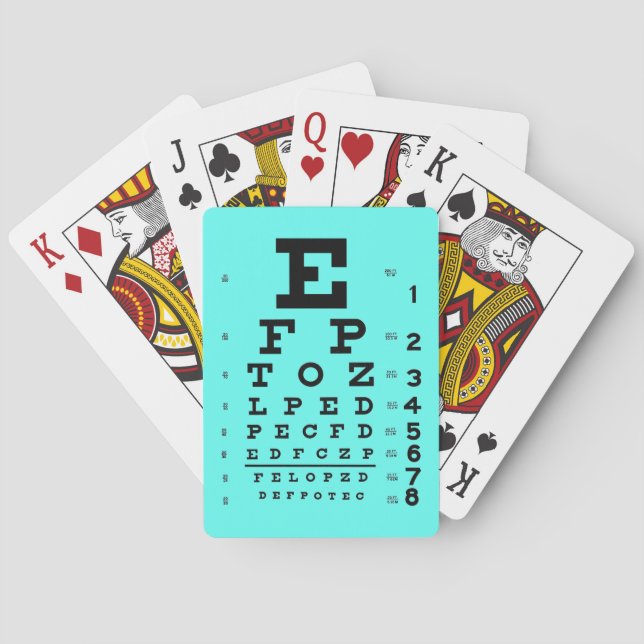 Jeu De Cartes Ophtalmologie Optométrie Ophtalmologie Ophtalmolog (dos)